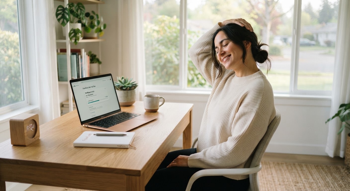 A 15-Minute Morning Flow for Desk Workers